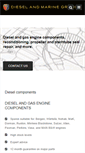 Mobile Screenshot of dieselmarinegroup.com